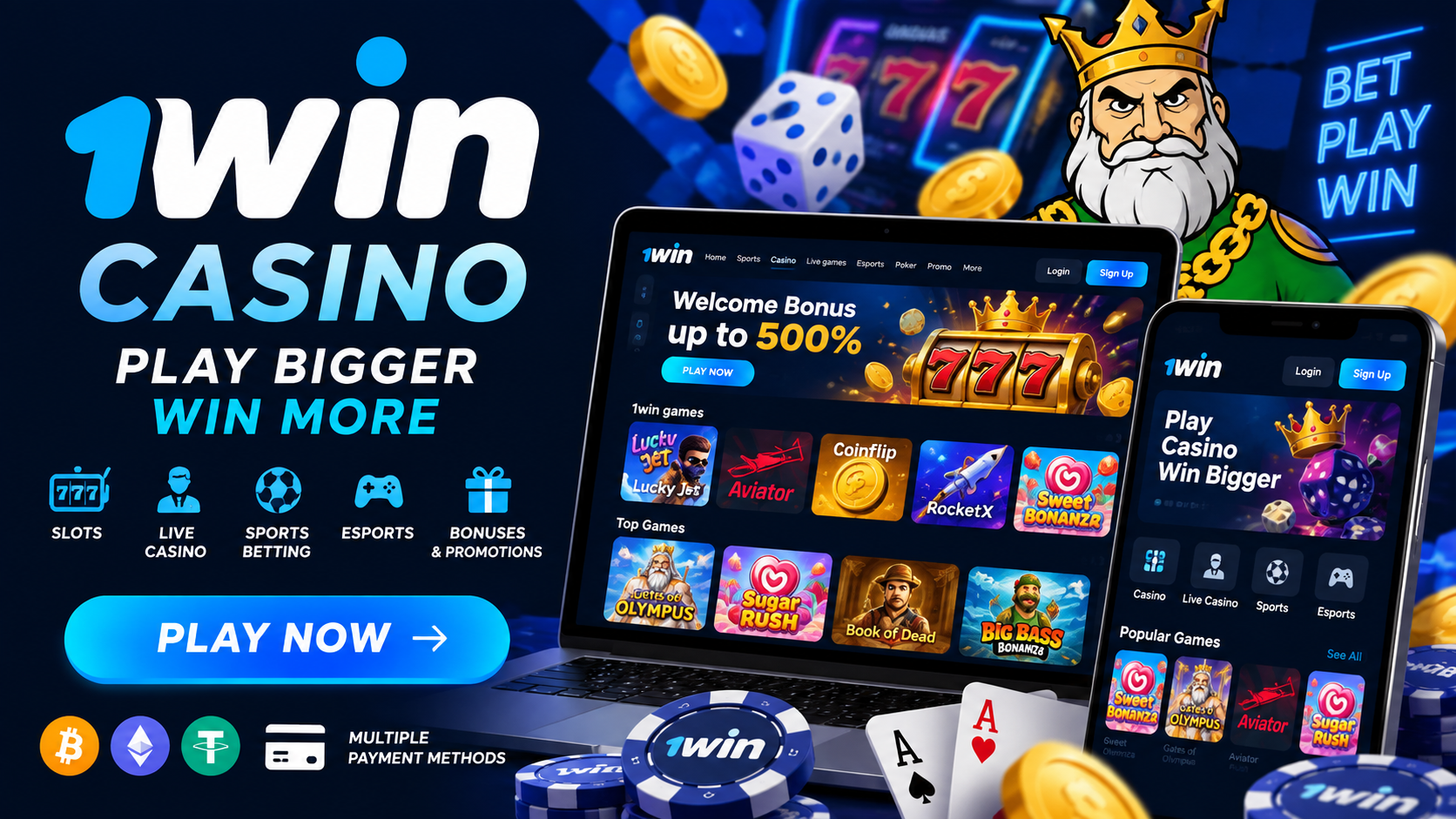 1win Casino Review: Games, Live Casino, Sports Betting and Features